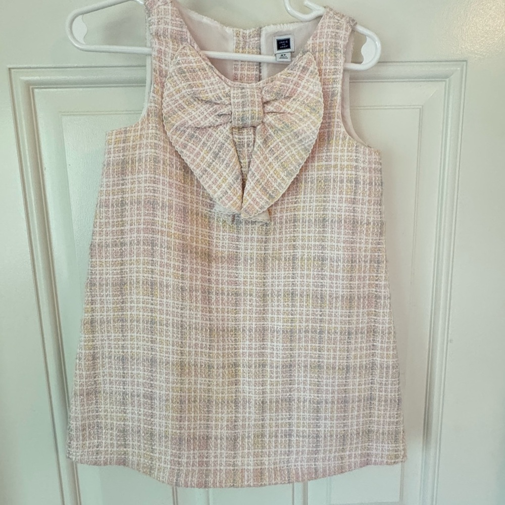 Janie and Jack Pink Plaid Dress